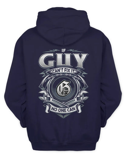 GUY AP81-K4-626 - Personalized Ahmed Quote Apparel “If Ahmed Can't Fix It, No One Can” - Unisex Hoodie - Navy