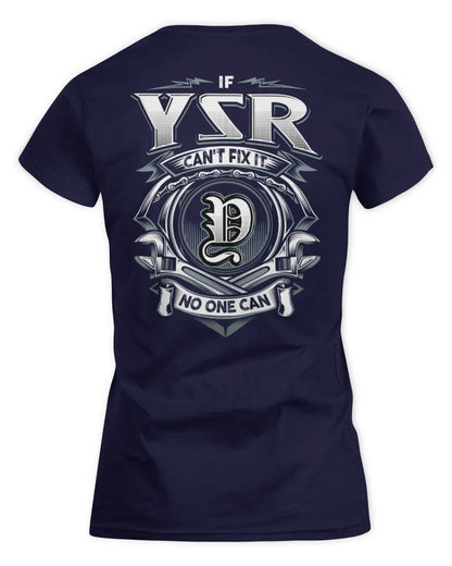 YSR AP81-K4-626 - Personalized Ahmed Quote Apparel “If Ahmed Can't Fix It, No One Can” - Women's Standard T-Shirt - Navy