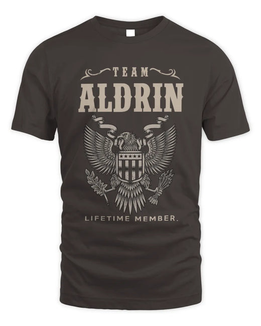 ALDRIN TP06-K82 – Personalized Classic Style Apparel “Team NAME Lifetime Member”