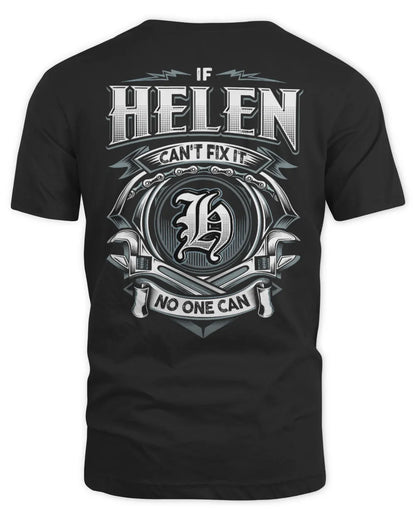 HELEN AP81-K4-626 - Personalized Ahmed Quote Apparel “If Ahmed Can't Fix It, No One Can” - Unisex Standard T-Shirt - Black