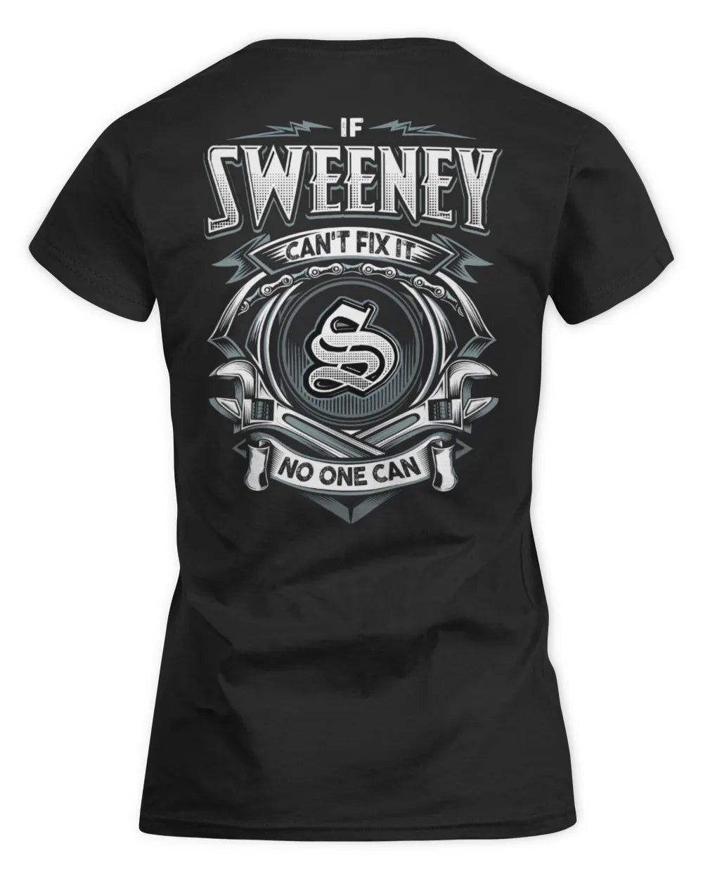 SWEENEY AP81-K4-626 - Personalized Ahmed Quote Apparel “If Ahmed Can't Fix It, No One Can” - Women's Standard T-Shirt - Black