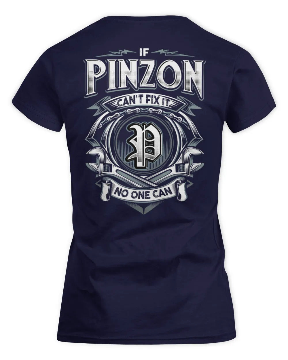 PINZON AP81-K4-626 - Personalized Ahmed Quote Apparel “If Ahmed Can't Fix It, No One Can” - Women's Standard T-Shirt - Navy