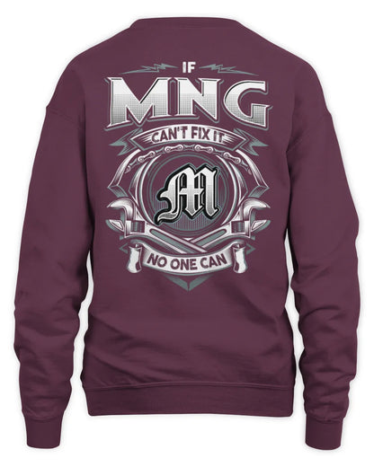 MNG AP81-K4-626 - Personalized Ahmed Quote Apparel “If Ahmed Can't Fix It, No One Can” - Unisex Sweatshirt - Maroon