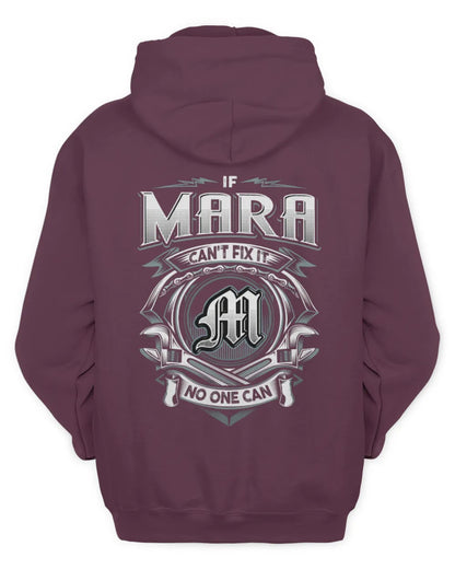 MARA AP81-K4-626 - Personalized Ahmed Quote Apparel “If Ahmed Can't Fix It, No One Can” - Unisex Hoodie - Maroon