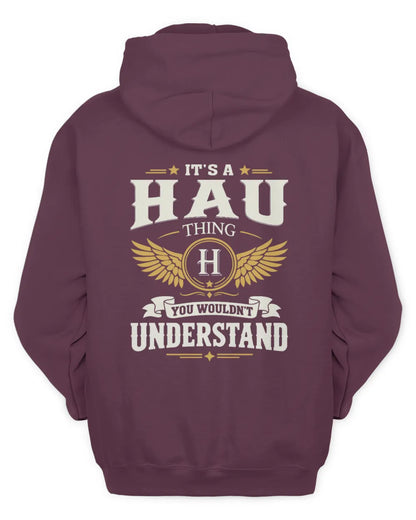 HAU KT06-M008 It’s a [NAME] Thing – You Wouldn’t Understand | Personalized Vintage T-Shirt - Unisex Hoodie - Maroon