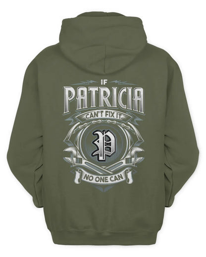 PATRICIA AP81-K4-626 - Personalized Ahmed Quote Apparel “If Ahmed Can't Fix It, No One Can” - Unisex Hoodie - Military Green