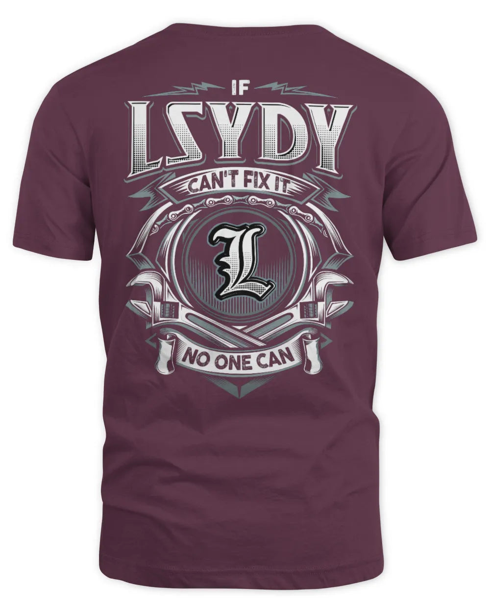 LSYDY AP81-K4-626 - Personalized Ahmed Quote Apparel “If Ahmed Can't Fix It, No One Can” - Unisex Standard T-Shirt - Maroon