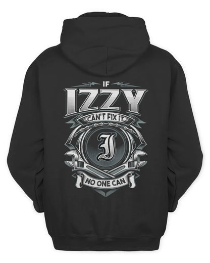 IZZY AP81-K4-626 - Personalized Ahmed Quote Apparel “If Ahmed Can't Fix It, No One Can” - Unisex Hoodie - Black