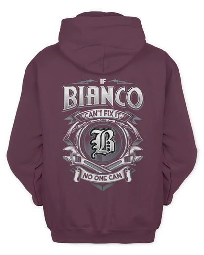 BIANCO AP81-K4-626 - Personalized Ahmed Quote Apparel “If Ahmed Can't Fix It, No One Can” - Unisex Hoodie - Maroon