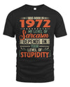 1972 TH05-K2 – Vintage Born to Be Sarcastic T-Shirt