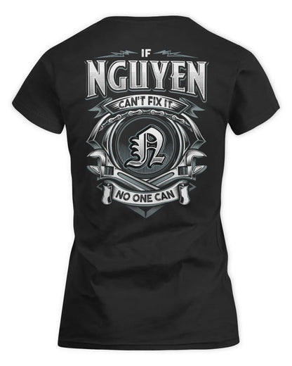 NGUYEN AP81-K4-626 - Personalized Ahmed Quote Apparel “If Ahmed Can't Fix It, No One Can” - Women's Standard T-Shirt - Black