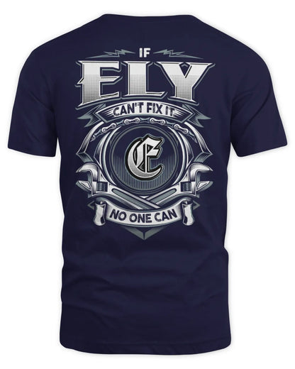 ELY AP81-K4-626 - Personalized Ahmed Quote Apparel “If Ahmed Can't Fix It, No One Can” - Unisex Standard T-Shirt - Navy