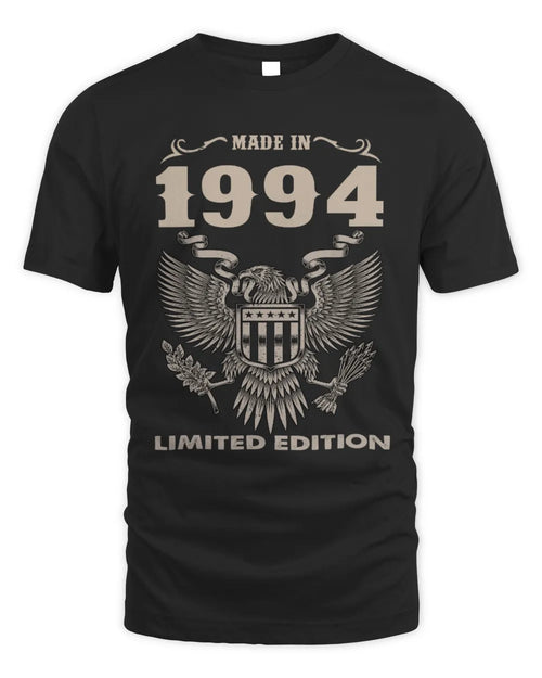 1994 HH89-K2 – Classic Birth Year Limited Edition T-Shirt - Unisex Standard T-Shirt - Black