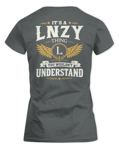 LNZY KT06-M008 It’s a [NAME] Thing – You Wouldn’t Understand | Personalized Vintage T-Shirt - Women's Standard T-Shirt - Charcoal