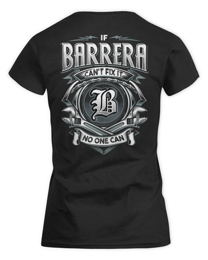 BARRERA AP81-K4-626 - Personalized Ahmed Quote Apparel “If Ahmed Can't Fix It, No One Can” - Women's Standard T-Shirt - Black