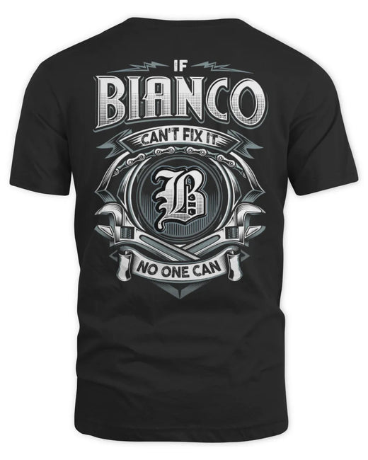 BIANCO AP81-K4-626 - Personalized Ahmed Quote Apparel “If Ahmed Can't Fix It, No One Can”