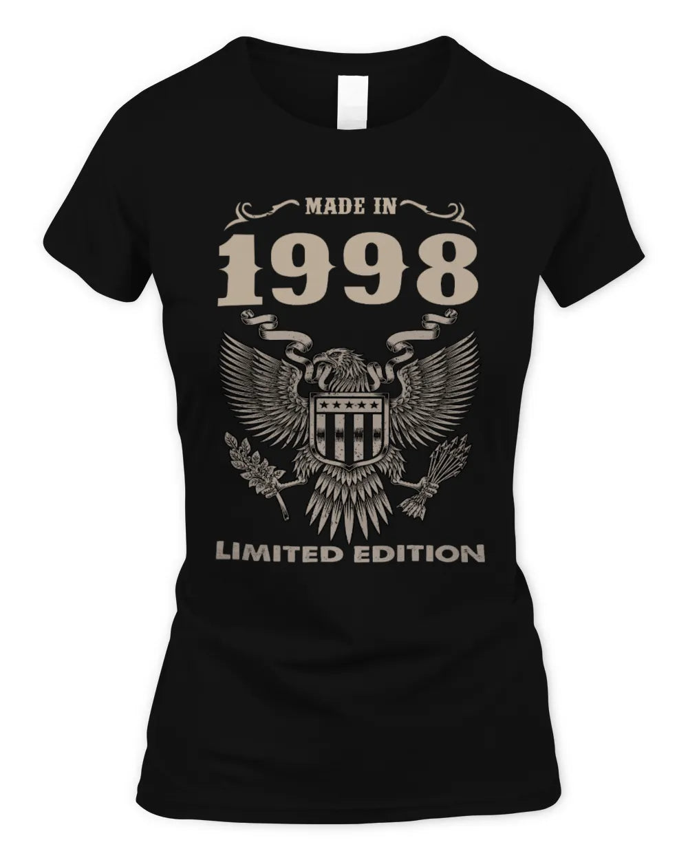 1998 HH89-K2 – Classic Birth Year Limited Edition T-Shirt - Women's Standard T-Shirt - Black