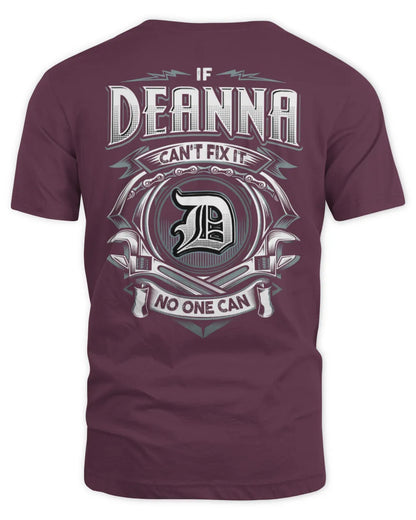 DEANNA AP81-K4-626 - Personalized Ahmed Quote Apparel “If Ahmed Can't Fix It, No One Can” - Unisex Standard T-Shirt - Maroon