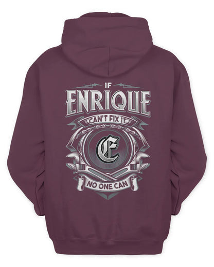 ENRIQUE AP81-K4-626 - Personalized Ahmed Quote Apparel “If Ahmed Can't Fix It, No One Can” - Unisex Hoodie - Maroon