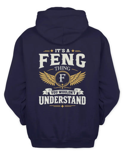 FENG KT06-M008 It’s a [NAME] Thing – You Wouldn’t Understand | Personalized Vintage T-Shirt - Unisex Hoodie - Navy