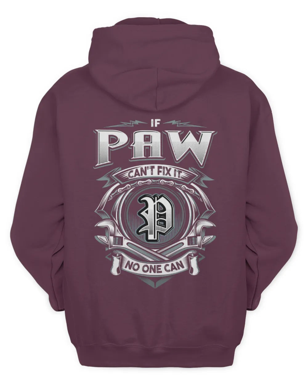 PAW AP81-K4-626 - Personalized Ahmed Quote Apparel “If Ahmed Can't Fix It, No One Can” - Unisex Hoodie - Maroon