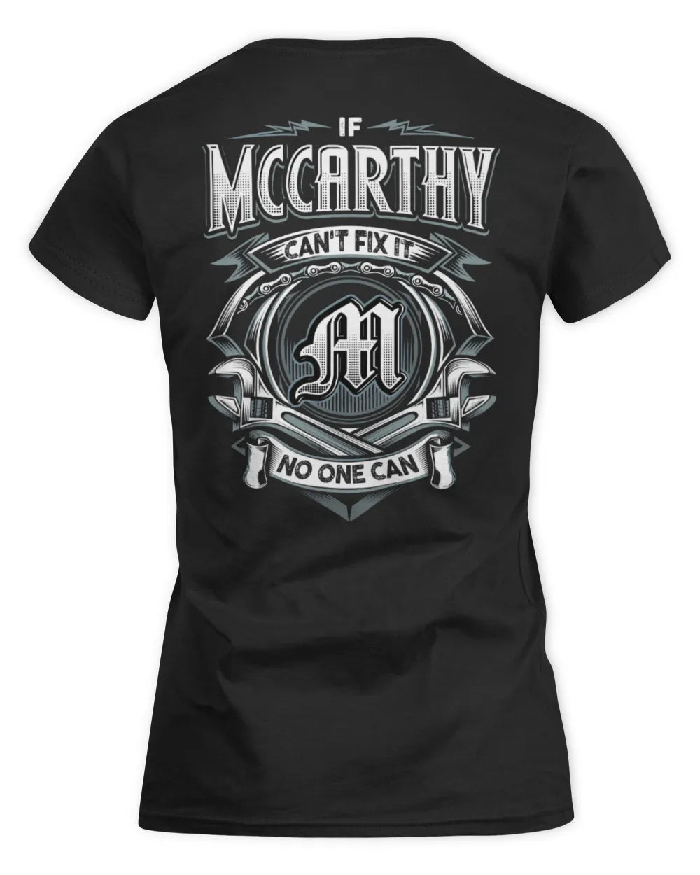MCCARTHY AP81-K4-626 - Personalized Ahmed Quote Apparel “If Ahmed Can't Fix It, No One Can” - Women's Standard T-Shirt - Black