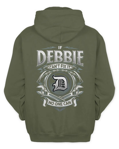 DEBBIE AP81-K4-626 - Personalized Ahmed Quote Apparel “If Ahmed Can't Fix It, No One Can” - Unisex Hoodie - Military Green