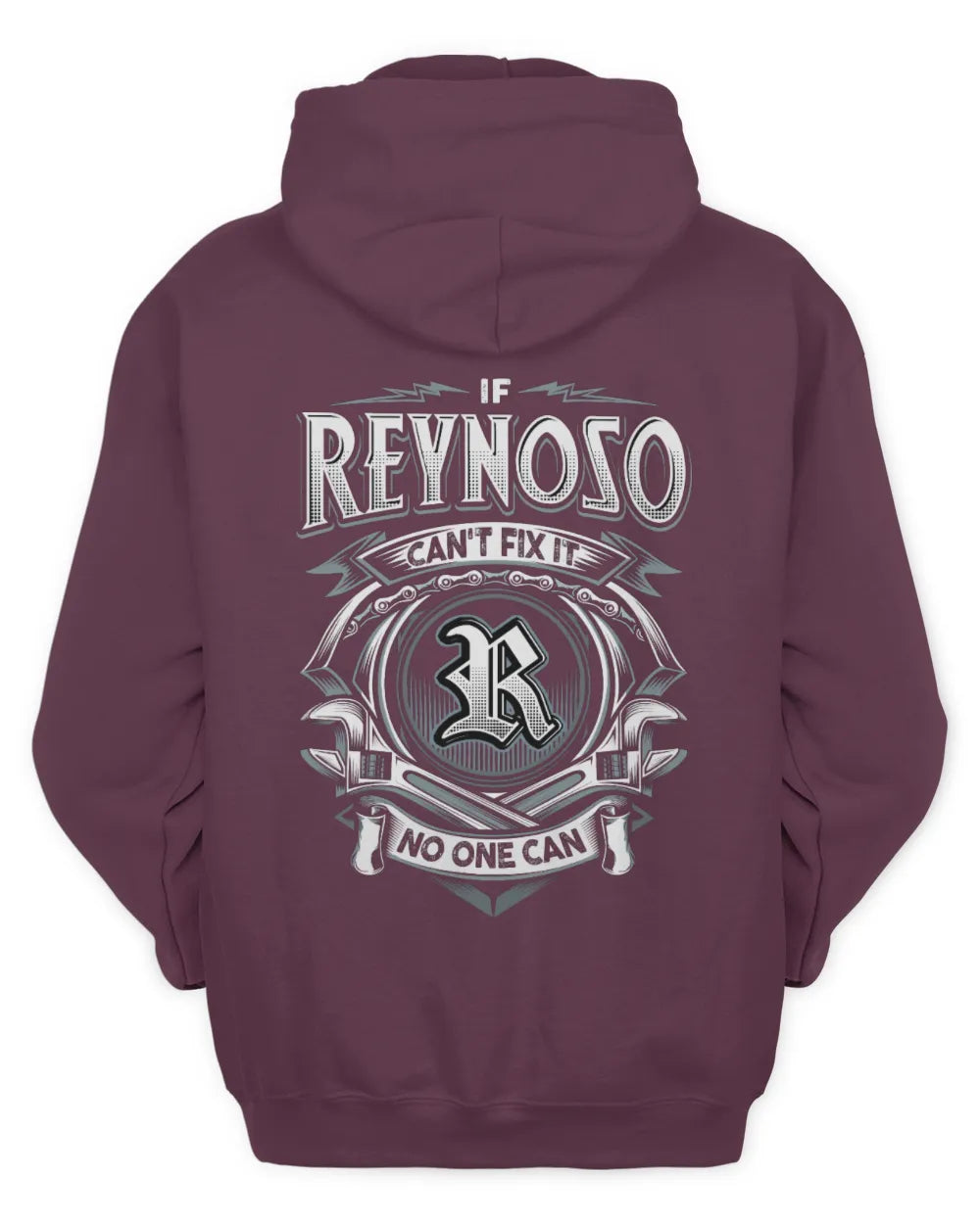 REYNOSO AP81-K4-626 - Personalized Ahmed Quote Apparel “If Ahmed Can't Fix It, No One Can” - Unisex Hoodie - Maroon