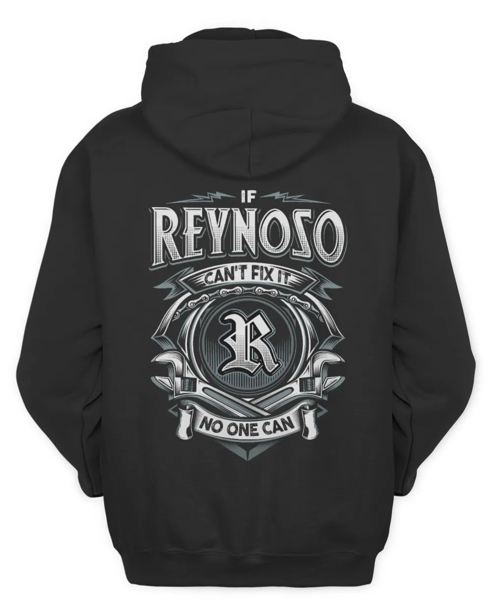 REYNOSO AP81-K4-626 - Personalized Ahmed Quote Apparel “If Ahmed Can't Fix It, No One Can” - Unisex Hoodie - Black