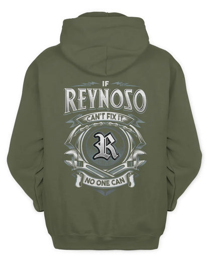 REYNOSO AP81-K4-626 - Personalized Ahmed Quote Apparel “If Ahmed Can't Fix It, No One Can” - Unisex Hoodie - Military Green