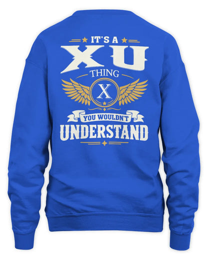 XU KT06-M008 It’s a [NAME] Thing – You Wouldn’t Understand | Personalized Vintage T-Shirt - Unisex Sweatshirt - Royal
