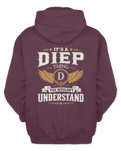 DIEP KT06-M008 It’s a [NAME] Thing – You Wouldn’t Understand | Personalized Vintage T-Shirt - Unisex Hoodie - Maroon