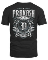 PRAKASH AP81-K4-626 - Personalized Ahmed Quote Apparel “If Ahmed Can't Fix It, No One Can” - Unisex Standard T-Shirt - Black