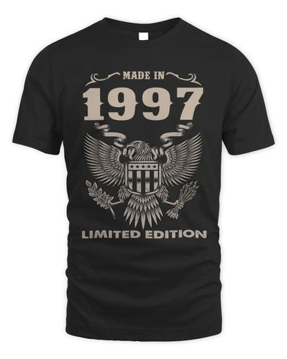 1997 HH89-K2 – Classic Birth Year Limited Edition T-Shirt - Unisex Standard T-Shirt - Black