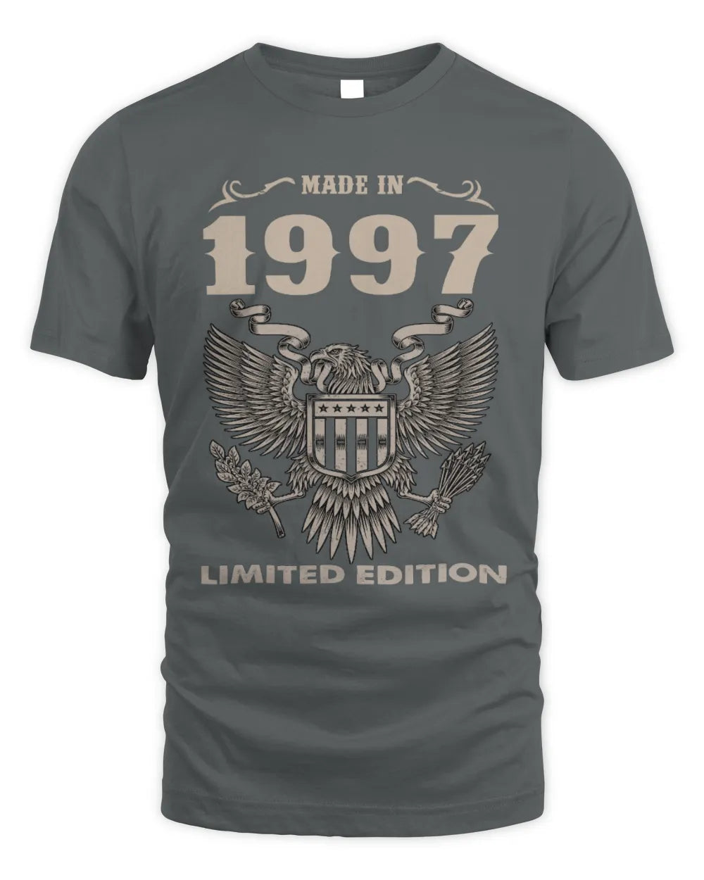 1997 HH89-K2 – Classic Birth Year Limited Edition T-Shirt - Unisex Standard T-Shirt - Charcoal