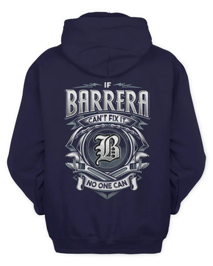 BARRERA AP81-K4-626 - Personalized Ahmed Quote Apparel “If Ahmed Can't Fix It, No One Can” - Unisex Hoodie - Navy