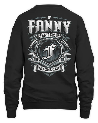 FANNY AP81-K4-626 - Personalized Ahmed Quote Apparel “If Ahmed Can't Fix It, No One Can” - Unisex Sweatshirt - Black