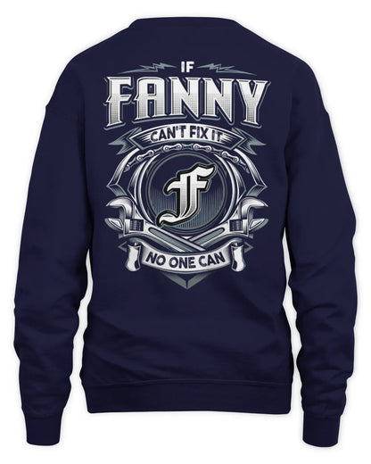 FANNY AP81-K4-626 - Personalized Ahmed Quote Apparel “If Ahmed Can't Fix It, No One Can” - Unisex Sweatshirt - Navy