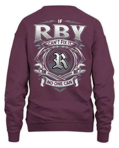 RBY AP81-K4-626 - Personalized Ahmed Quote Apparel “If Ahmed Can't Fix It, No One Can” - Unisex Sweatshirt - Maroon