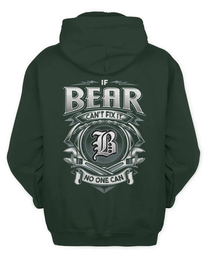 BEAR AP81-K4-626 - Personalized Ahmed Quote Apparel “If Ahmed Can't Fix It, No One Can” - Unisex Hoodie - Forest Green