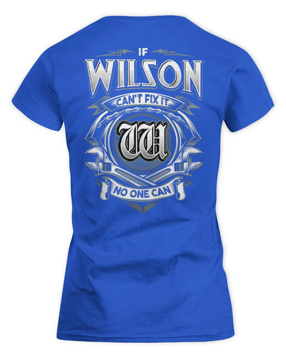 WILSON AP81-K4-626 - Personalized Ahmed Quote Apparel “If Ahmed Can't Fix It, No One Can” - Women's Standard T-Shirt - Royal