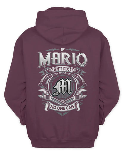 MARIO AP81-K4-626 - Personalized Ahmed Quote Apparel “If Ahmed Can't Fix It, No One Can” - Unisex Hoodie - Maroon