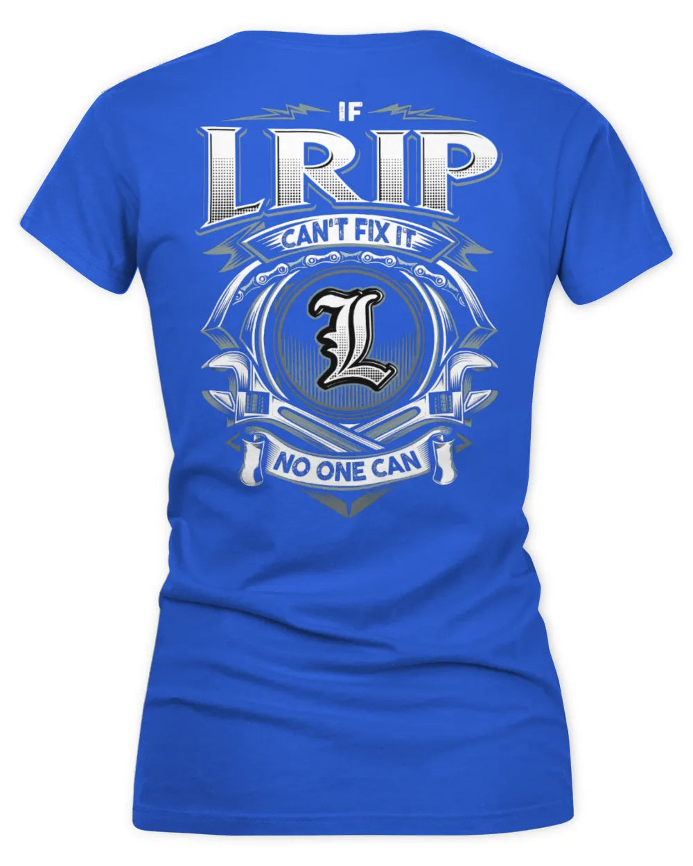LRIP AP81-K4-626 - Personalized Ahmed Quote Apparel “If Ahmed Can't Fix It, No One Can” - Women's V-Neck T-Shirt - Royal