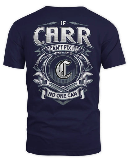 CARR AP81-K4-626 - Personalized Ahmed Quote Apparel “If Ahmed Can't Fix It, No One Can” - Unisex Standard T-Shirt - Navy
