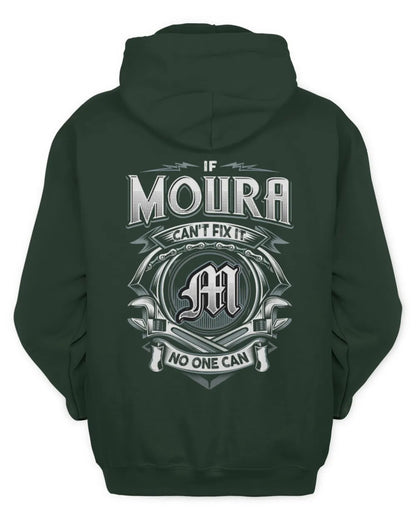 MOURA AP81-K4-626 - Personalized Ahmed Quote Apparel “If Ahmed Can't Fix It, No One Can” - Unisex Hoodie - Forest Green