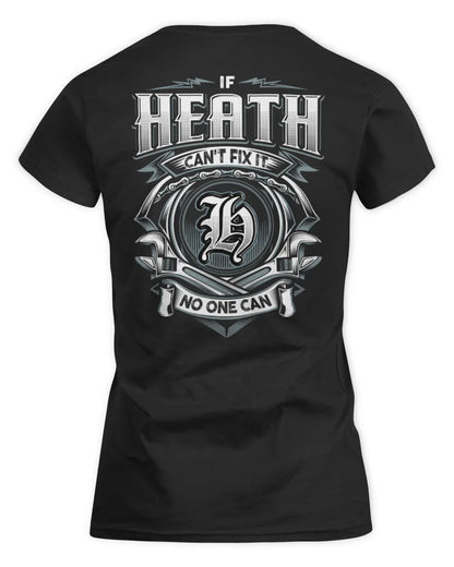 HEATH AP81-K4-626 - Personalized Ahmed Quote Apparel “If Ahmed Can't Fix It, No One Can” - Women's Standard T-Shirt - Black