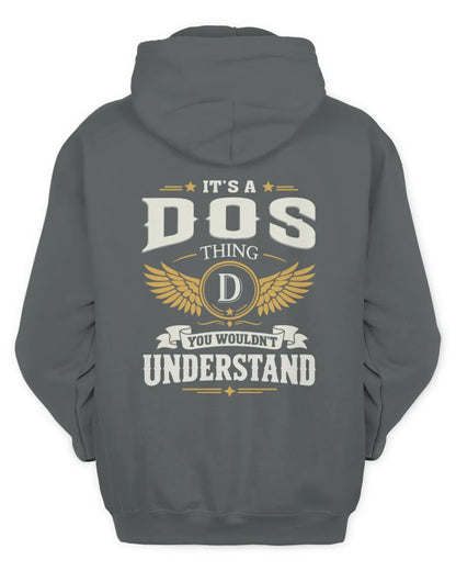 DOS KT06-M008 It’s a [NAME] Thing – You Wouldn’t Understand | Personalized Vintage T-Shirt - Unisex Hoodie - Charcoal