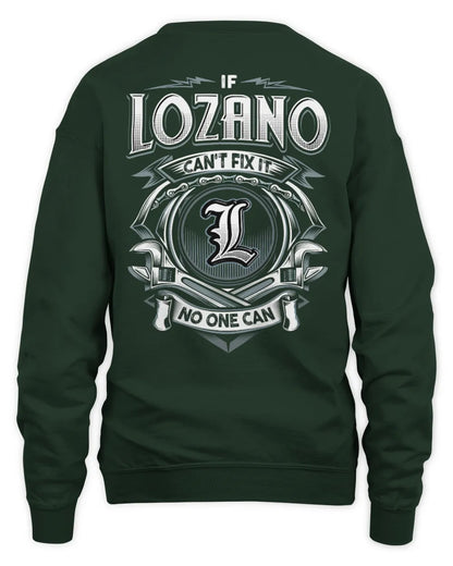 LOZANO AP81-K4-626 - Personalized Ahmed Quote Apparel “If Ahmed Can't Fix It, No One Can” - Unisex Sweatshirt - Forest Green