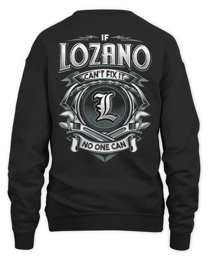 LOZANO AP81-K4-626 - Personalized Ahmed Quote Apparel “If Ahmed Can't Fix It, No One Can” - Unisex Sweatshirt - Black