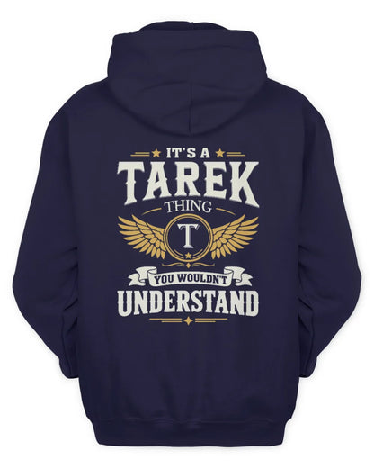 TAREK KT06-M008 It’s a [NAME] Thing – You Wouldn’t Understand | Personalized Vintage T-Shirt - Unisex Hoodie - Navy